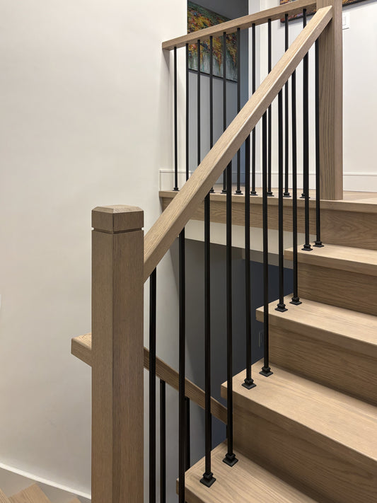 Plain Baluster 1/2" Square Hollow Shaft Pin Top