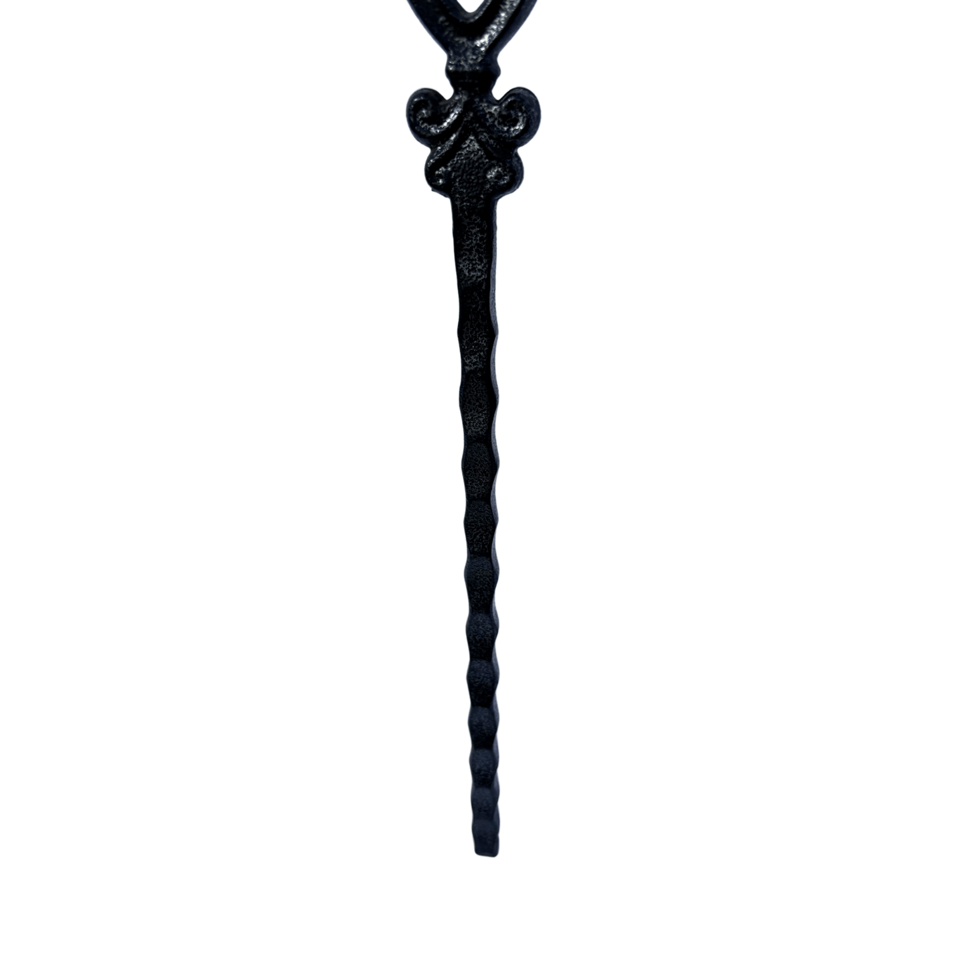 Single Oval Hammer Baluster 1/2" Square Shaft Solid Core - Mister Baluster