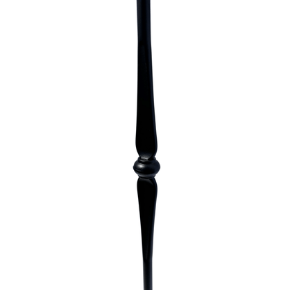 Single Spoon Hammer Baluster 9/16" Round Shaft Solid Core - Mister Baluster